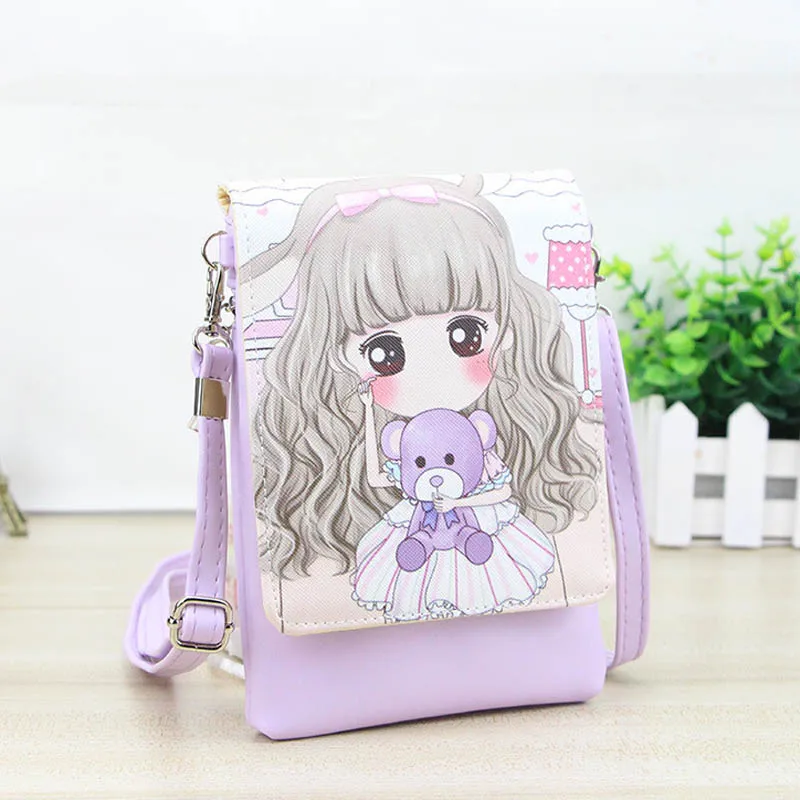 Sweet Lovely Women Girls PU Leather Mini Phone Coin Crossbody Bags Cartoon Shoulder Bag Gift For Chlidren Popular FA$1 Women bag
Sweet Lovely Women Girls PU Leather Mini Phone Coin Crossbody Bags Cartoon Shoulder Bag Gift For Chlidren Popular FA$1 Women bag