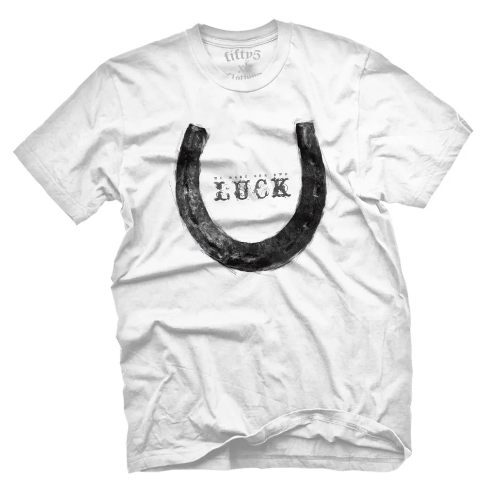 Fashion Summer Straight 100% Cotton Fifty5 We Make Our Own Luck Men's T Shirt Tee Shirt
Fashion Summer Straight 100% Cotton Fifty5 We Make Our Own Luck Men's T Shirt Tee Shirt