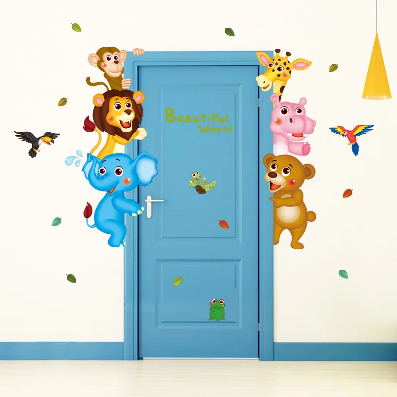 Cartoon animal world wall stickers children bedroom bedroom living room background decoration diy wall stickers
Cartoon animal world wall stickers children bedroom bedroom living room background decoration diy wall stickers