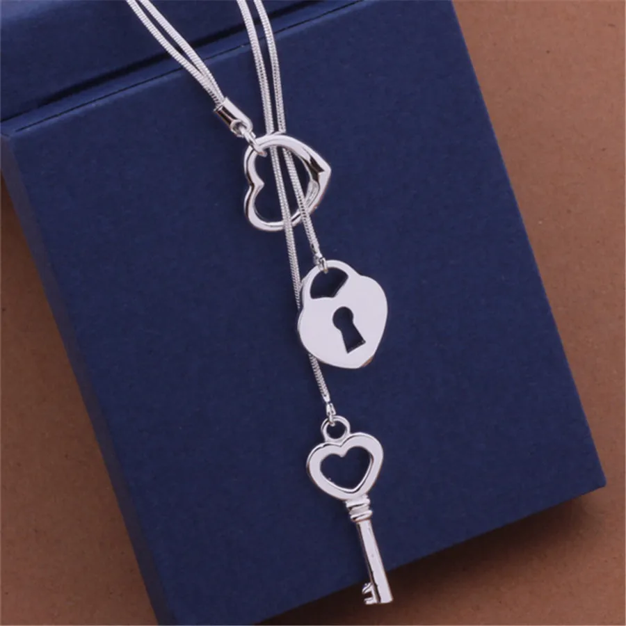 925 factory Promotional specials AN451 high-quality silver color jewelry exquisite fashion women classic necklace sweet style
925 factory Promotional specials AN451 high-quality silver color jewelry exquisite fashion women classic necklace sweet style