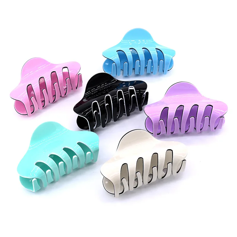 Fashion Women Lady Candy Colors Acrylic Hair Claw Hair Clips Barrette Crab Clamp Hair Accessories Headwear
Fashion Women Lady Candy Colors Acrylic Hair Claw Hair Clips Barrette Crab Clamp Hair Accessories Headwear