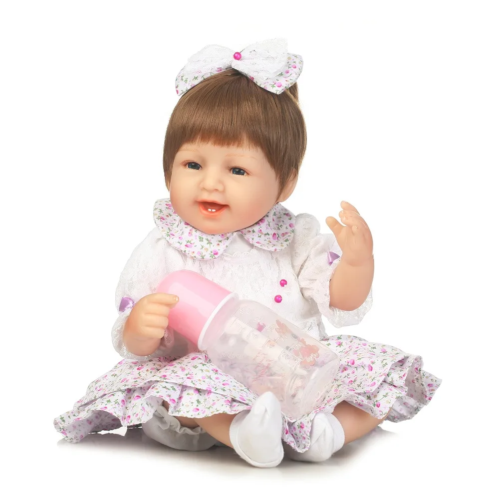 Silicone reborn baby doll toys lifelike 40cm reborn babies girl body doll kids child birthday gift girl baby boneca dollmai
Silicone reborn baby doll toys lifelike 40cm reborn babies girl body doll kids child birthday gift girl baby boneca dollmai