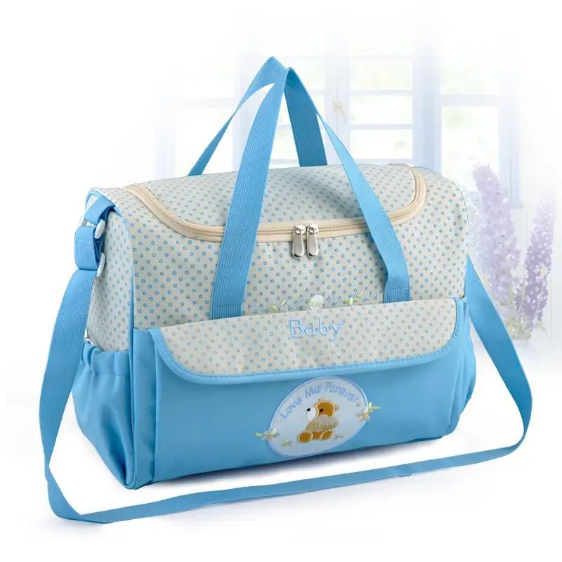 39*19*29CM Baby Diaper Bag Suits For Mom Baby Bottle Holder Fashion Mother Mummy Stroller Maternity Bag Nappy Bags Sets
39*19*29CM Baby Diaper Bag Suits For Mom Baby Bottle Holder Fashion Mother Mummy Stroller Maternity Bag Nappy Bags Sets