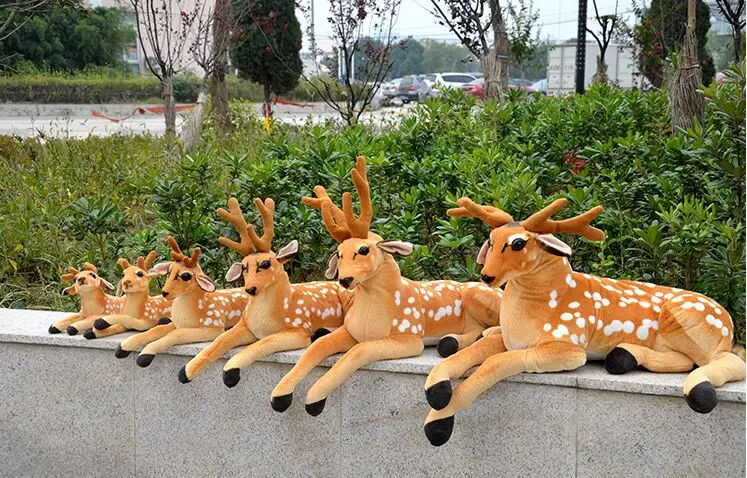 simulation sika deer plush toy prone deer plush doll , soft throw pillow birthday gift 0395
simulation sika deer plush toy prone deer plush doll , soft throw pillow birthday gift 0395