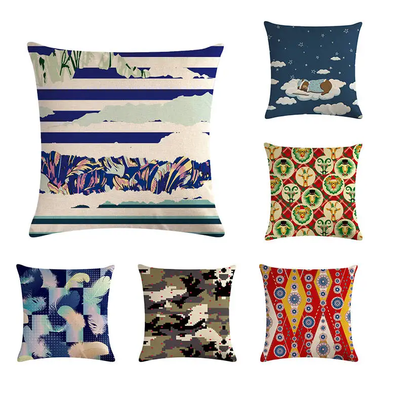 Geometric Cushion Cover Moon Starry Sky Printed Line Funda Cojin Cotton Linen Pillow Case Chair Home Throw Pillows Case ZY399
Geometric Cushion Cover Moon Starry Sky Printed Line Funda Cojin Cotton Linen Pillow Case Chair Home Throw Pillows Case ZY399