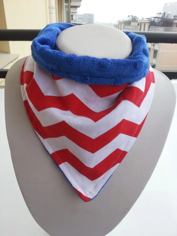 China factory direct sale High quality infant Bandana bibs 50% chevron organic cotton 50% polyester minky dot fabric baby bibs
China factory direct sale High quality infant Bandana bibs 50% chevron organic cotton 50% polyester minky dot fabric baby bibs