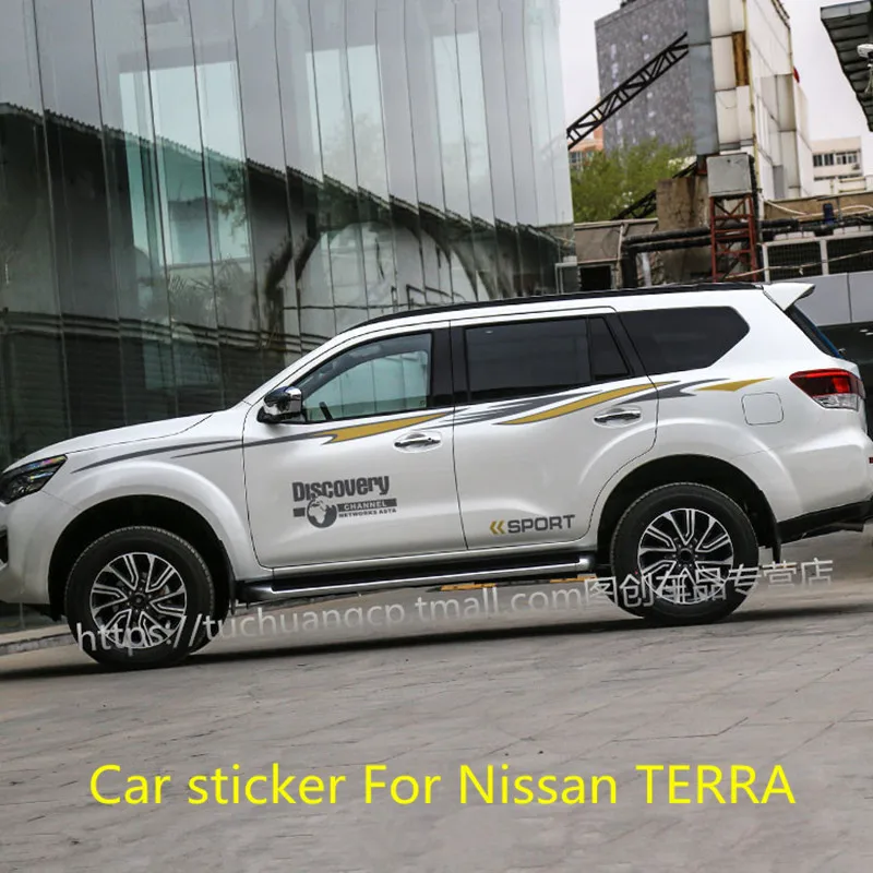 Автомобильные наклейки для Nissan TERRA, автомобильные наклейки, цветные полоски, персонализированные наклейки TERRA, украшение внешнего вида, водонепроницаемые, не выцветают
Автомобильные наклейки для Nissan TERRA, автомобильные наклейки, цветные полоски, персонализированные наклейки TERRA, украшение внешнего вида, водонепроницаемые, не выцветают