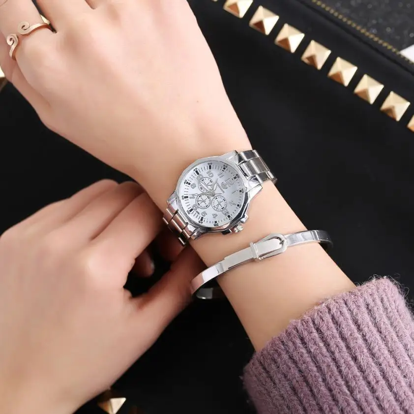 Women's Fashion Quartz Watches Alloy Watches Analog Watches Women's Stainless Steel Strap Glass Simple Watches #W
Women's Fashion Quartz Watches Alloy Watches Analog Watches Women's Stainless Steel Strap Glass Simple Watches #W
