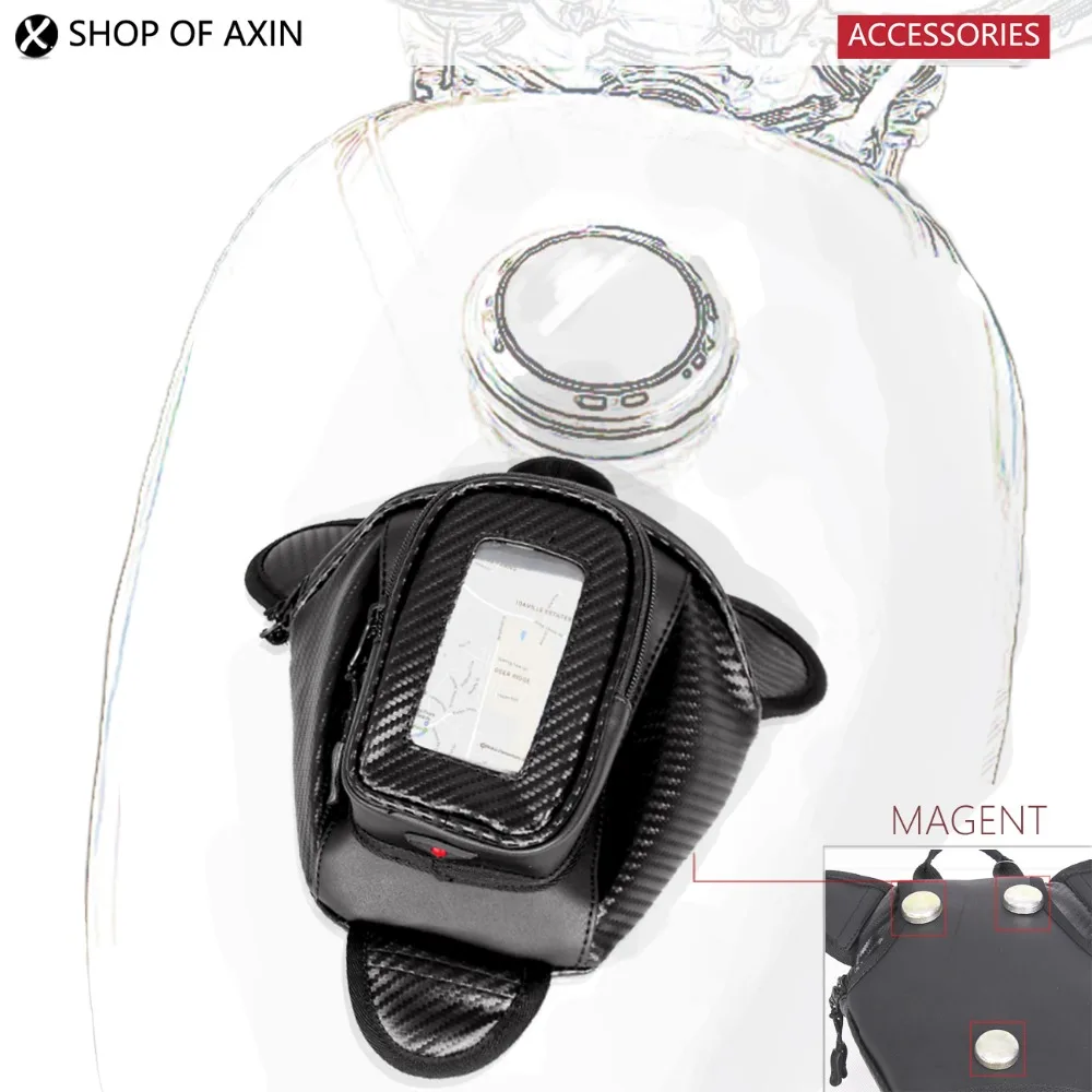 Pu leather Motorcycle oil fuel tank luggage bag General Magnetic fixation Mobile phone holders Convenience Easy to disassemble
Pu leather Motorcycle oil fuel tank luggage bag General Magnetic fixation Mobile phone holders Convenience Easy to disassemble