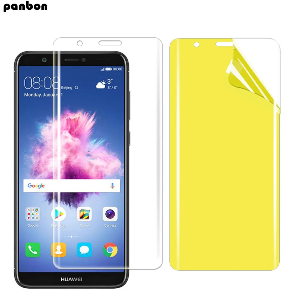 3D мягкая Гидрогелевая Передняя пленка для Huawei P samrt Plus Psmart 2019 + Защитная экрана из