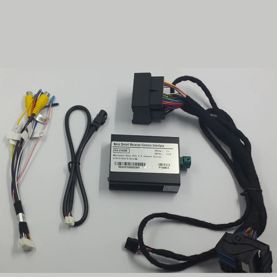 Includes Front And Rear Camera In Car Interface Decoder For 2012-2015 Mercedes-Benz NTG4.5 A/B/C/E/CLS/SLS/GLK/ML/GL/GLA Class
Includes Front And Rear Camera In Car Interface Decoder For 2012-2015 Mercedes-Benz NTG4.5 A/B/C/E/CLS/SLS/GLK/ML/GL/GLA Class
