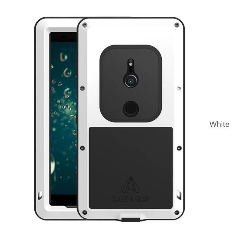 Love Mei Aluminum Armor Case for Sony Xperia XZ2 XZ3 Compact Waterproof Shockproof Powerful Cover for XZ2 Free Tempered Glass
Love Mei Aluminum Armor Case for Sony Xperia XZ2 XZ3 Compact Waterproof Shockproof Powerful Cover for XZ2 Free Tempered Glass
