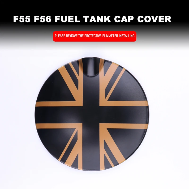 Car Styling 3D Fuel Tank Protective Sticker Exterior Cover Case Union Jack For Mini Cooper One Plus F55 F56 Auto Accessories | Автомобили
