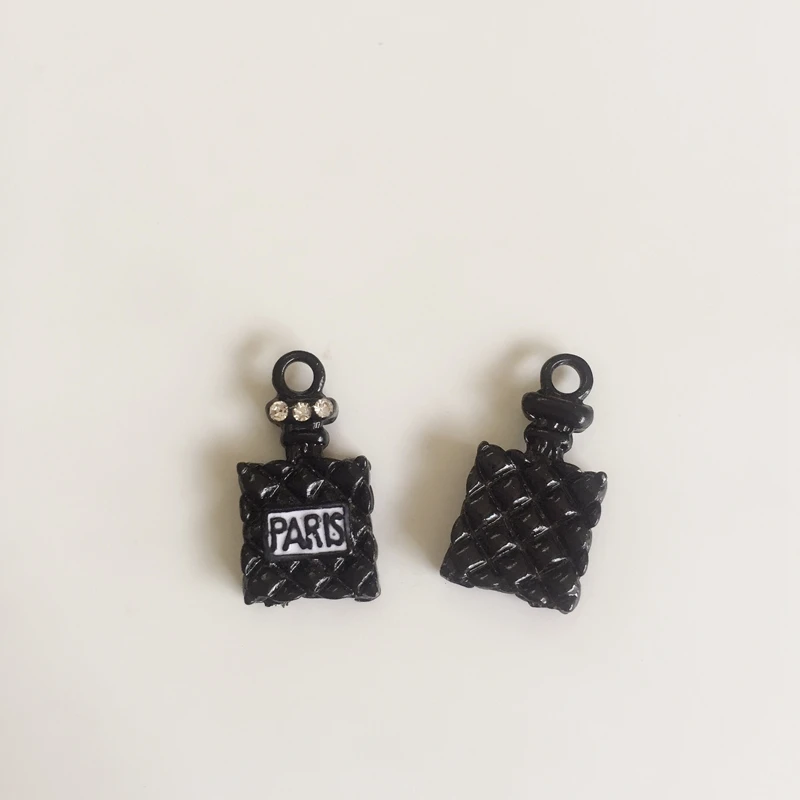 12*22MM 22Pcs/Pack Black Perfume Bottle Style Glazing Beads Alloy Jewellery Pendants Beads Jewelry Charms
12*22MM 22Pcs/Pack Black Perfume Bottle Style Glazing Beads Alloy Jewellery Pendants Beads Jewelry Charms
