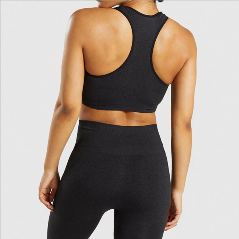 2 Pcs Seamless Yoga Set Women Fitness Clothing Sportswear Woman Gym Leggings Padded Push-up Strappy Sports Bra Sports Suits
2 Pcs Seamless Yoga Set Women Fitness Clothing Sportswear Woman Gym Leggings Padded Push-up Strappy Sports Bra Sports Suits
