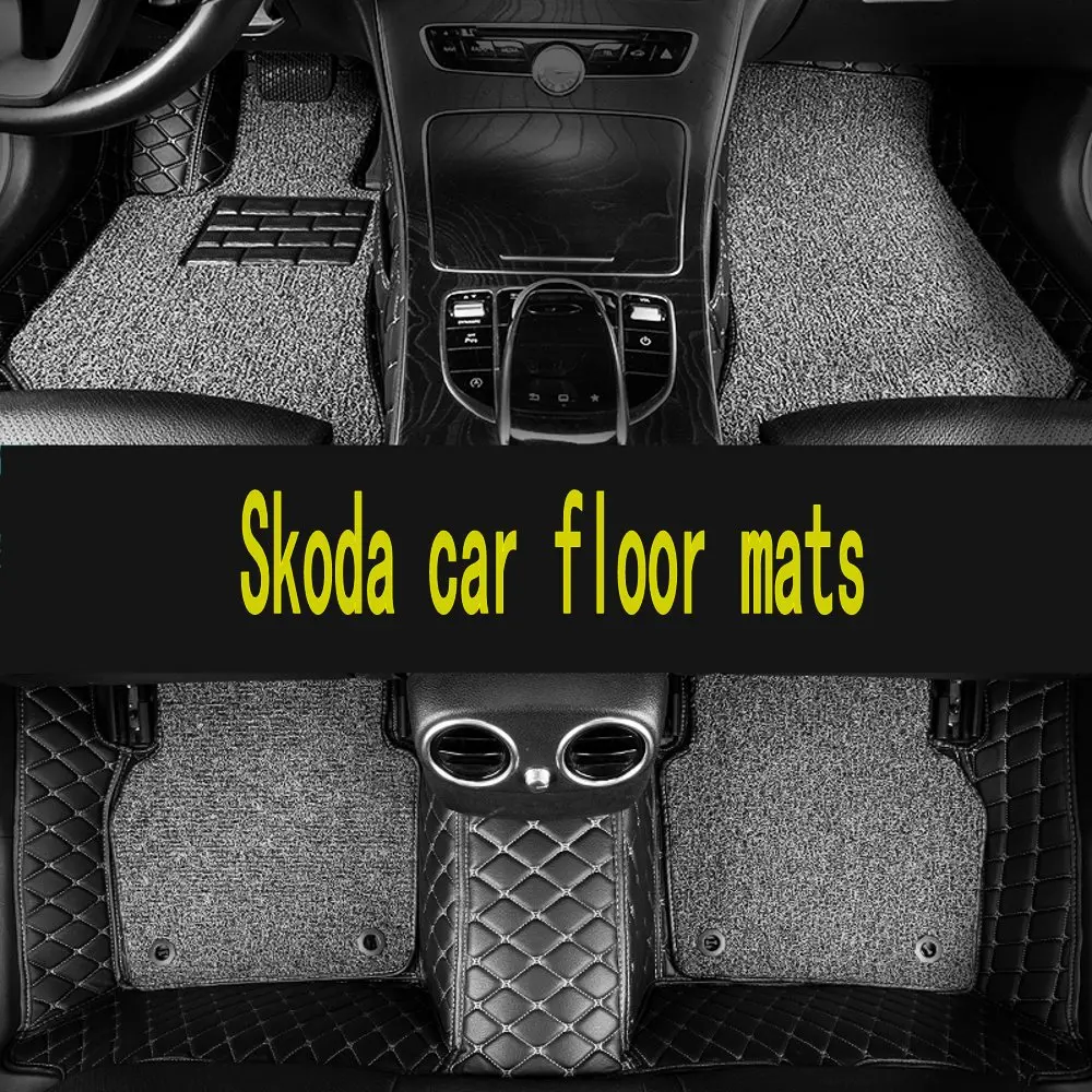 Автомобильные коврики на заказ для Skoda, все модели Octavia RS Fabia Superb Rapid Spaceback GreenLine Joyste, коврик для пола для стайлинга автомобиля
Автомобильные коврики на заказ для Skoda, все модели Octavia RS Fabia Superb Rapid Spaceback GreenLine Joyste, коврик для пола для стайлинга автомобиля