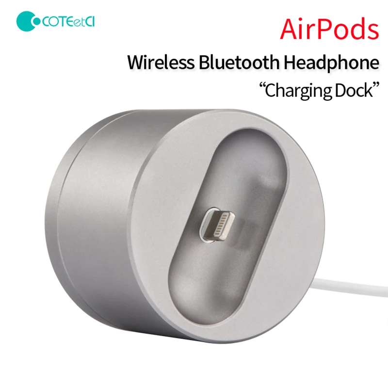 COTEetCI BASE 20 Aluminum Alloy Wireless Bluetooth Headphone Charging Dock Charging Desktop For AirPods D
COTEetCI BASE 20 Aluminum Alloy Wireless Bluetooth Headphone Charging Dock Charging Desktop For AirPods D