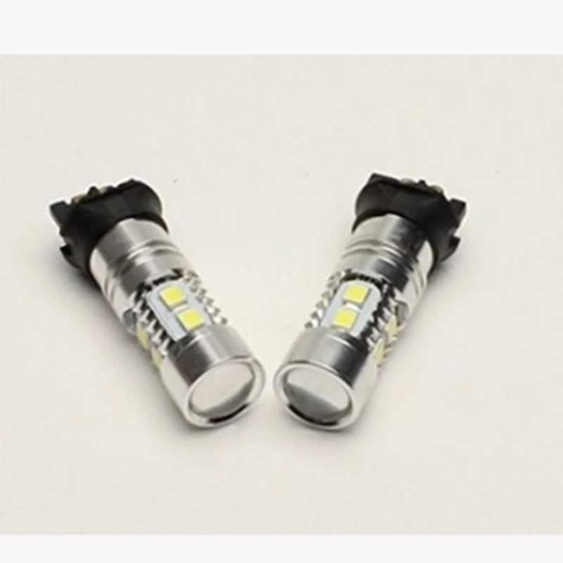 2 X White Error Free PW24W LED Bulbs For BMW F30 3 Series DRL Daytime Light