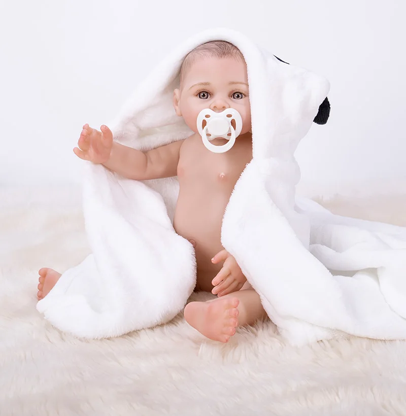 2018 new arrival Reborn Baby Doll Realistic full silicone Reborn Babies Girl 18 Inch Adorable Bebe Kids Brinquedos boneca Toy
2018 new arrival Reborn Baby Doll Realistic full silicone Reborn Babies Girl 18 Inch Adorable Bebe Kids Brinquedos boneca Toy