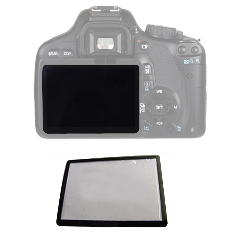 Внешний внешний ЖК экран защитный запчастей для Canon 5D 5D2 6D 40D 50D 60D 400D 450D 500D 550D 600D