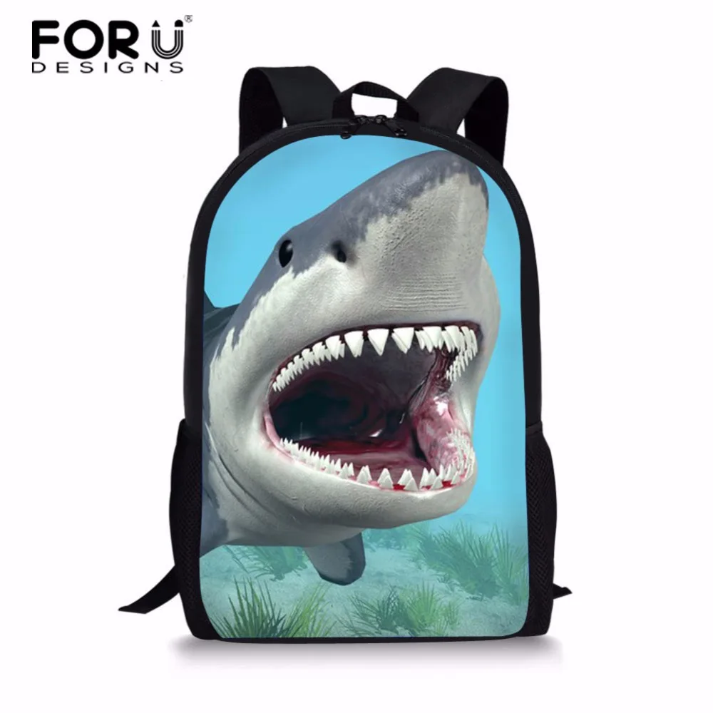 FORUDESIGNS 3d Shark Printing School Bags for Teenagers Girls Schoolbag Bookbag Student Shoulder Backpacks Animal mochila
FORUDESIGNS 3d Shark Printing School Bags for Teenagers Girls Schoolbag Bookbag Student Shoulder Backpacks Animal mochila