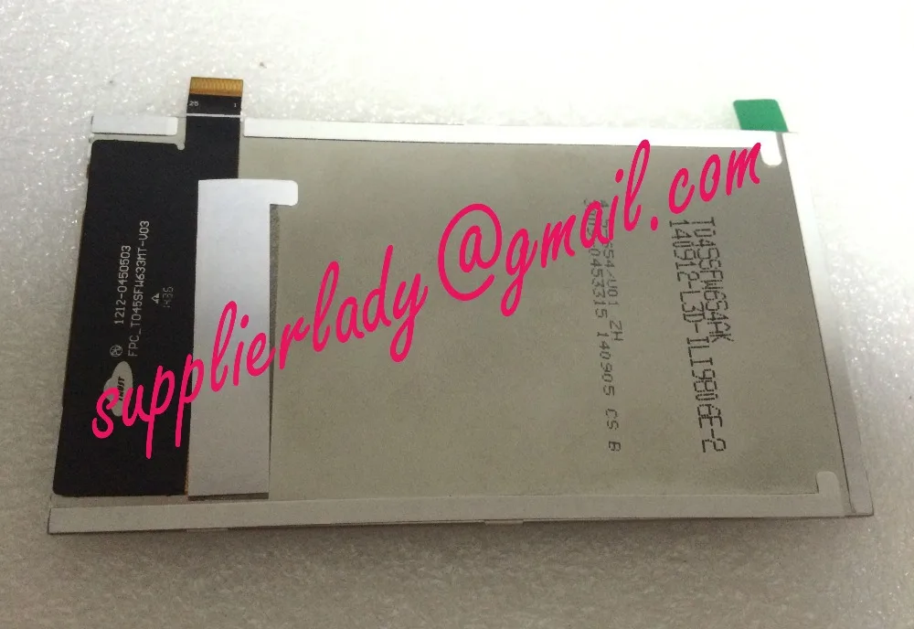 Оригинальный и новый ЖК-экран 1212-0450503 FPC_T045SFW633MT-V03 Бесплатная доставка
Оригинальный и новый ЖК-экран 1212-0450503 FPC_T045SFW633MT-V03 Бесплатная доставка