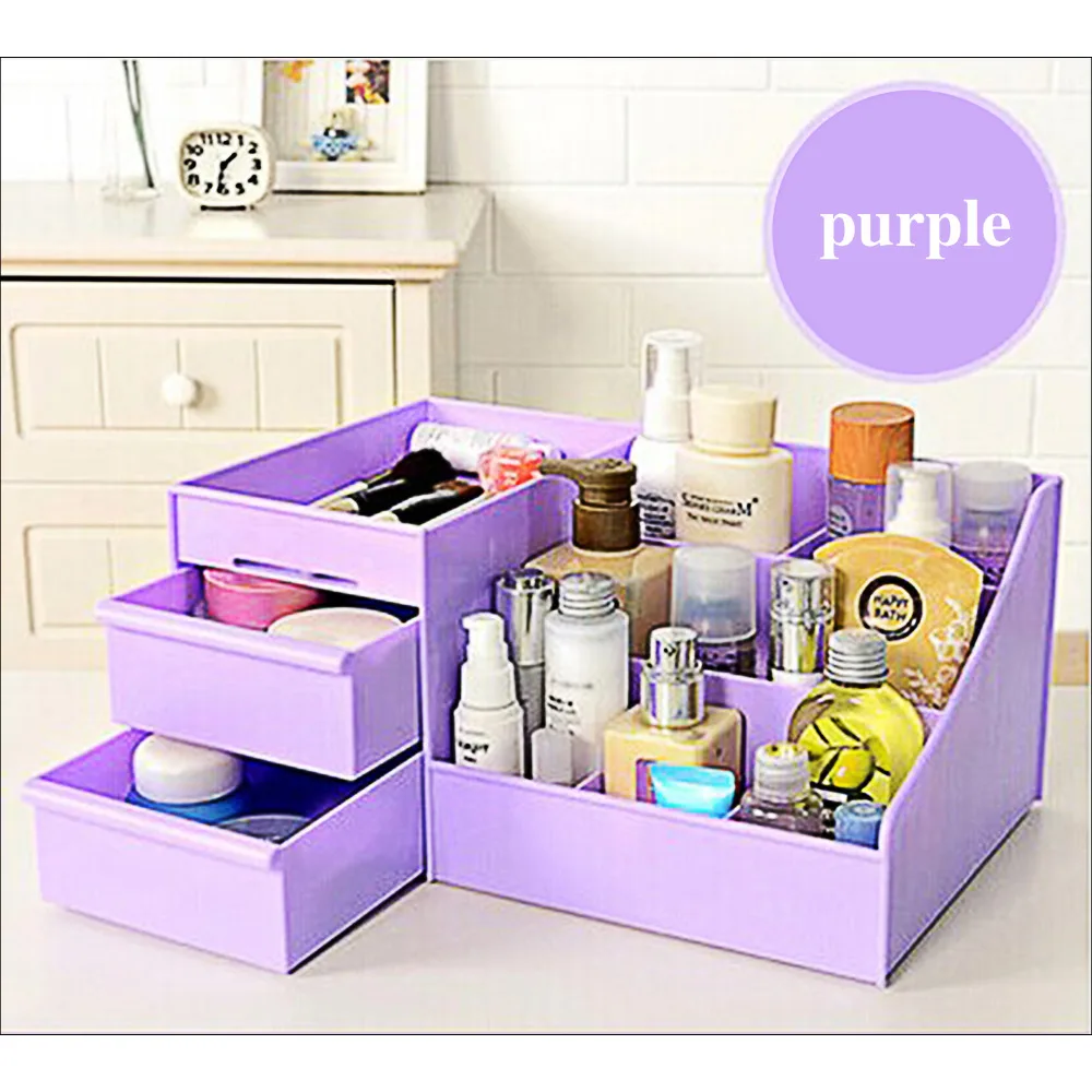 New style Waterproof Makeup Box Drawer type Women Cosmetic Case Box Big Makeup Tools Make-up Pen Brush Desktop Storage Box
New style Waterproof Makeup Box Drawer type Women Cosmetic Case Box Big Makeup Tools Make-up Pen Brush Desktop Storage Box