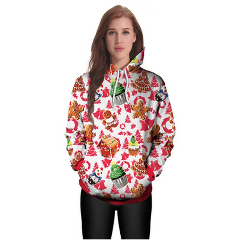 MeiHuiDa 2018 New Style Fashion Ladies Christmas Pullover Funny Jumper With Hat Novelty Print Hoodies
MeiHuiDa 2018 New Style Fashion Ladies Christmas Pullover Funny Jumper With Hat Novelty Print Hoodies
