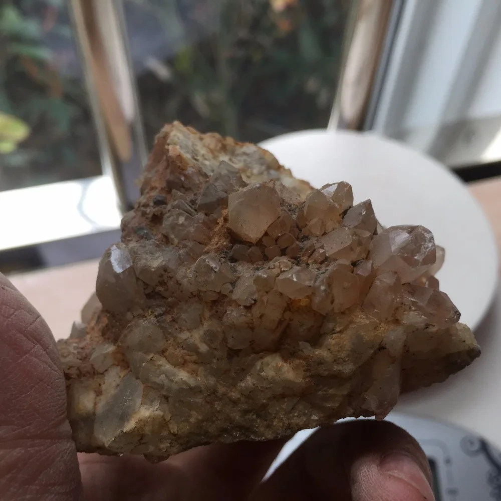 218 г натуральные необработанные минералы камни камень образец кристалла кварца