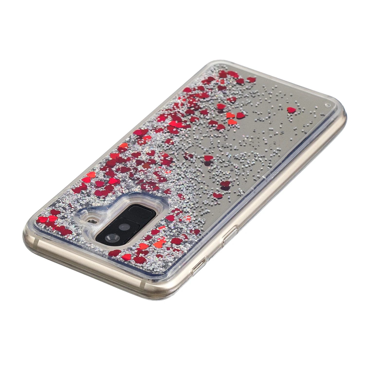 Для samsung Galaxy A6 A6Plus 2018 чехол жидкий зыбучий песок Блестящий прозрачный защитный