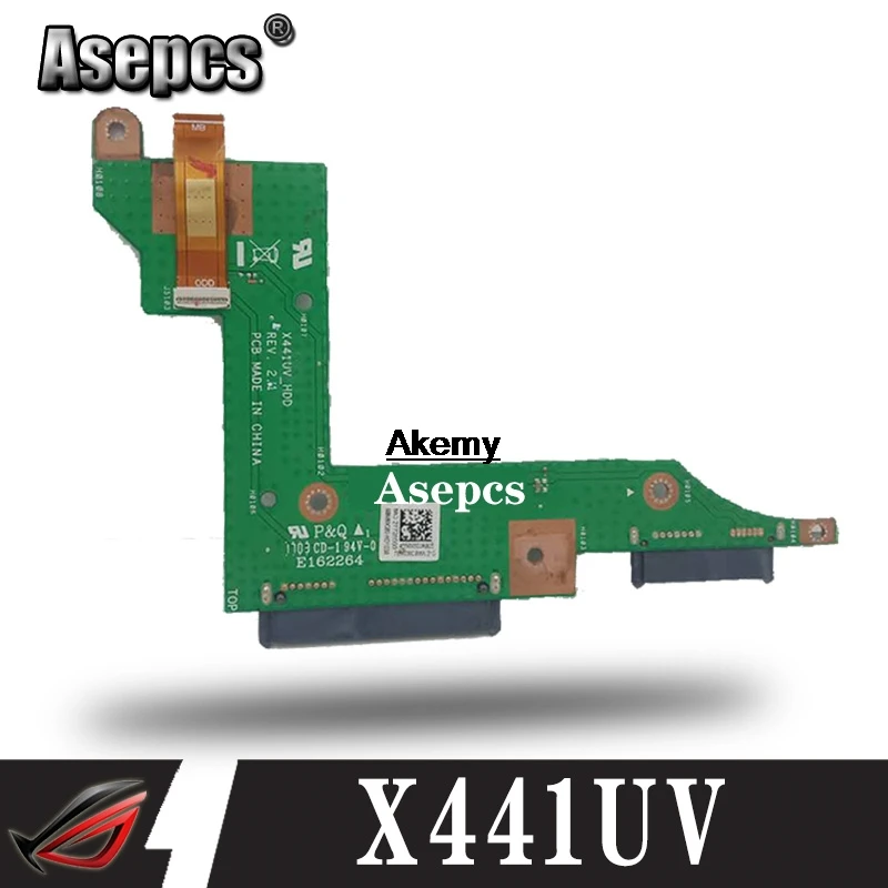 Оригинал для For Asus X441UA X441UAK A441U F441U HDD плата дискового диска протестирована хорошие разъемы с кабелем
Оригинал для For Asus X441UA X441UAK A441U F441U HDD плата дискового диска протестирована хорошие разъемы с кабелем