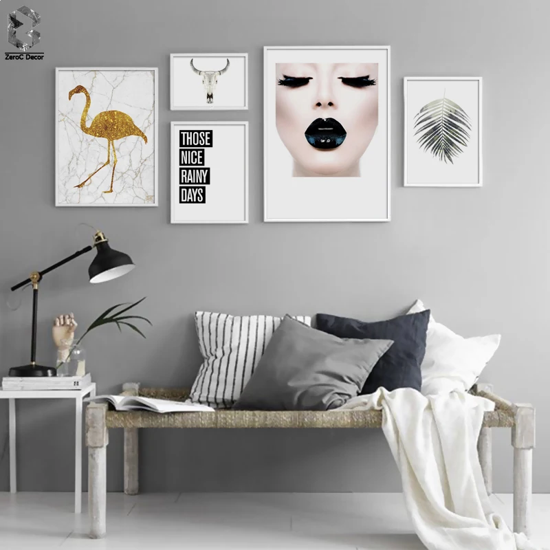 Nordic Canvas Painting Flamingo Fashion Girl Scandinavian Quotes Leaves Wall Art Picture Poster Print Living Room Home Decor
Nordic Canvas Painting Flamingo Fashion Girl Scandinavian Quotes Leaves Wall Art Picture Poster Print Living Room Home Decor