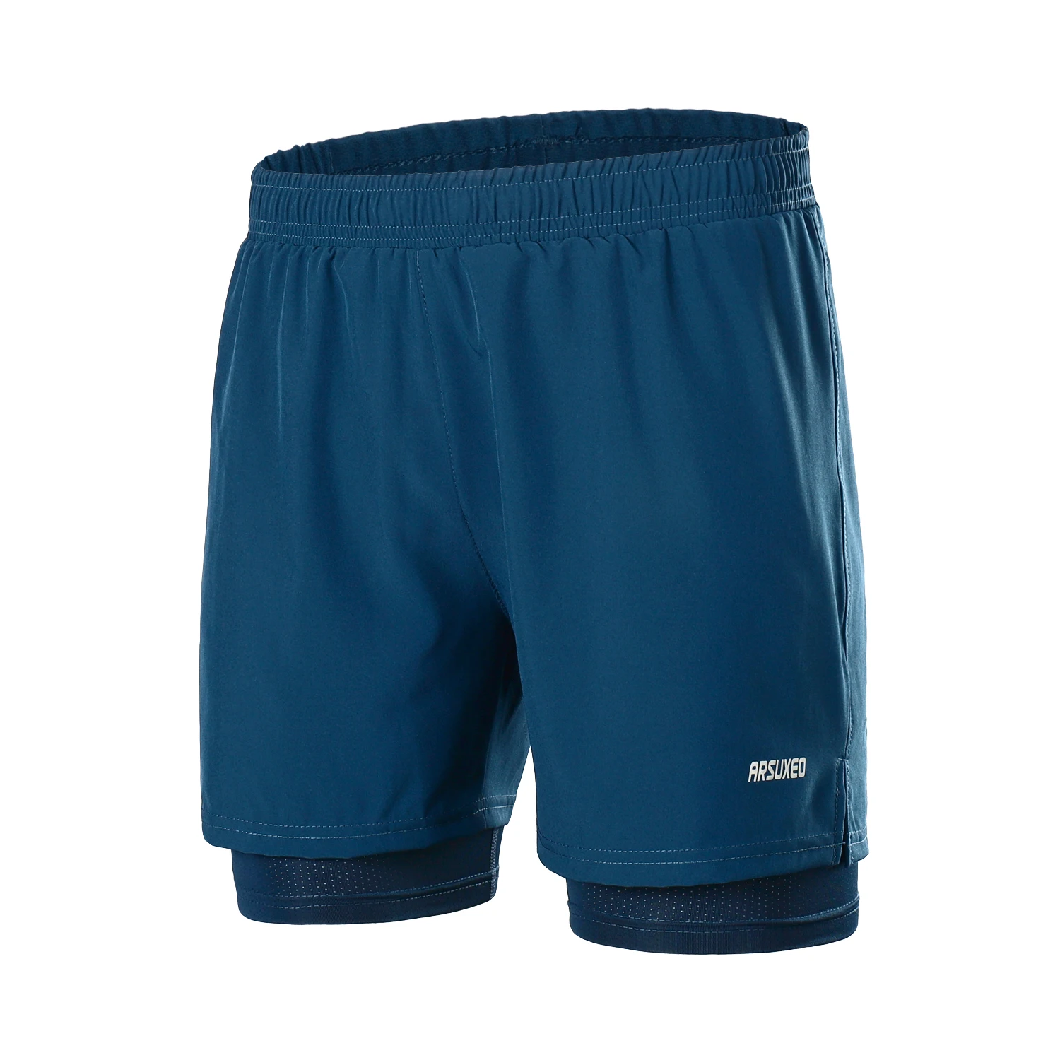 ARSUXEO Men's Running Shorts 2 In 1 Dry Fit Compression Jogging Shorts Gym Fitness Marathon Sport Shorts with Pocket and Rope
ARSUXEO Men's Running Shorts 2 In 1 Dry Fit Compression Jogging Shorts Gym Fitness Marathon Sport Shorts with Pocket and Rope
