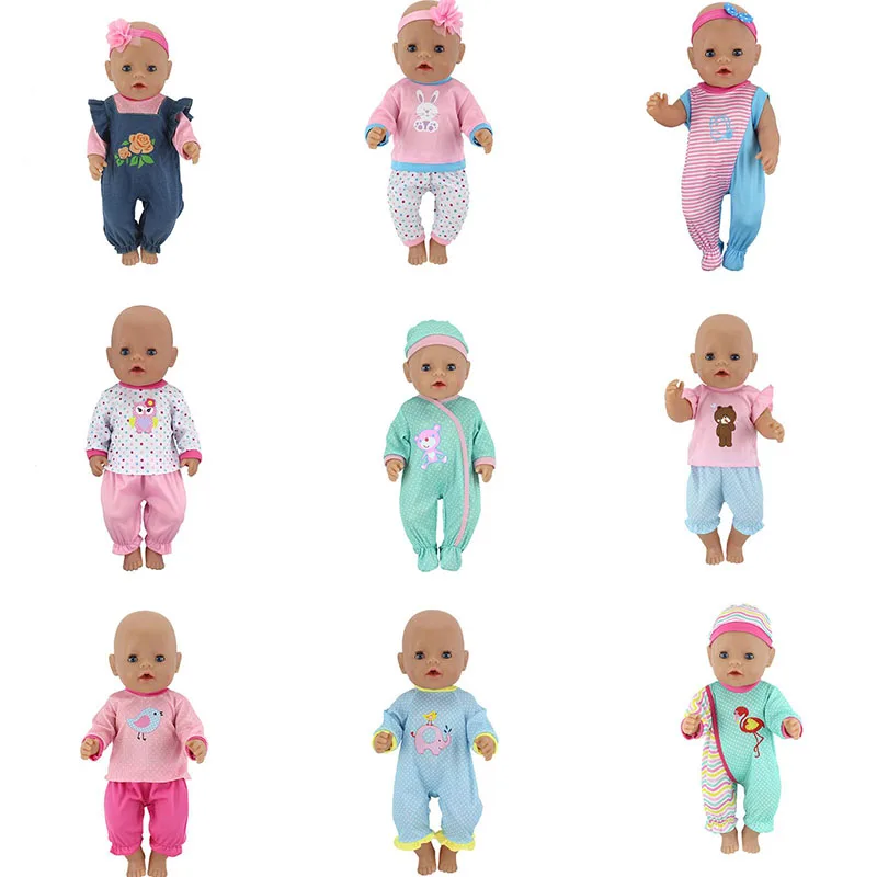 Leisure suit Doll Clothes Fit 17 inch 43cm Doll Clothes Born Baby Doll Accessories Suit For Baby Birthday Festival Gift
Leisure suit Doll Clothes Fit 17 inch 43cm Doll Clothes Born Baby Doll Accessories Suit For Baby Birthday Festival Gift