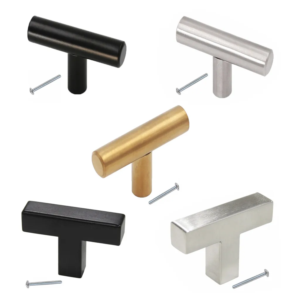 Goldenwarm Furniture Handles Knobs Stainless Steel Modern Kitchen Cabinet Door Knobs Bathroom Hardware Single Hole 2inch Length
Goldenwarm Furniture Handles Knobs Stainless Steel Modern Kitchen Cabinet Door Knobs Bathroom Hardware Single Hole 2inch Length