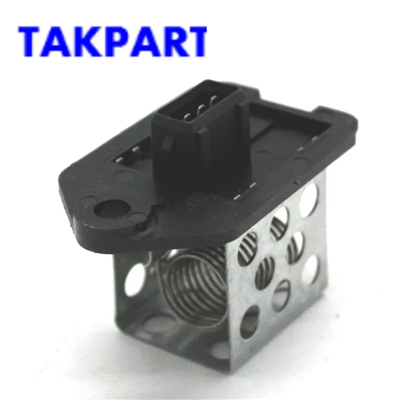 TAKPART для CITROEN PEUGEOT PARTNER 206 406 резистор нагревателя вентилятора радиатора 9641212480 1267.E3
