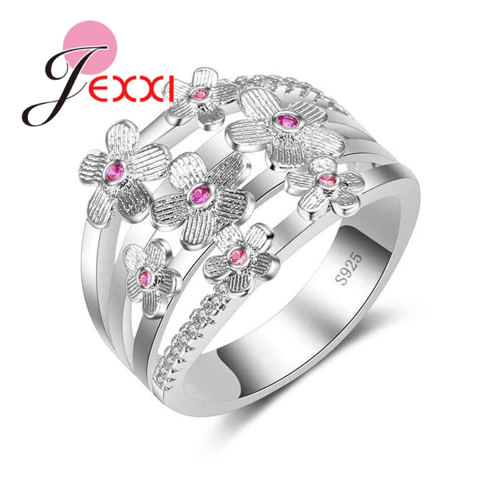 Dedicate 7 Pink Flower Wedding Ring For Women Silver Jewelry Shiny AAA Cubic Zirconia Casual Party Bijoux
Dedicate 7 Pink Flower Wedding Ring For Women Silver Jewelry Shiny AAA Cubic Zirconia Casual Party Bijoux