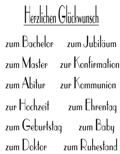 German Transparent Clear Silicone Stamp/Seal for DIY scrapbooking/photo album Decorative clear stamp 588
German Transparent Clear Silicone Stamp/Seal for DIY scrapbooking/photo album Decorative clear stamp 588