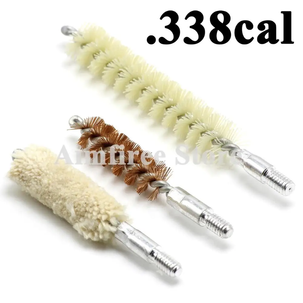 3Pcs/Lot .338cal Nylon Cotton Mop Phosphor Bronze Bore Brush Gun Cleaning Brush for Rifle Pistol Thread 8-32
3Pcs/Lot .338cal Nylon Cotton Mop Phosphor Bronze Bore Brush Gun Cleaning Brush for Rifle Pistol Thread 8-32