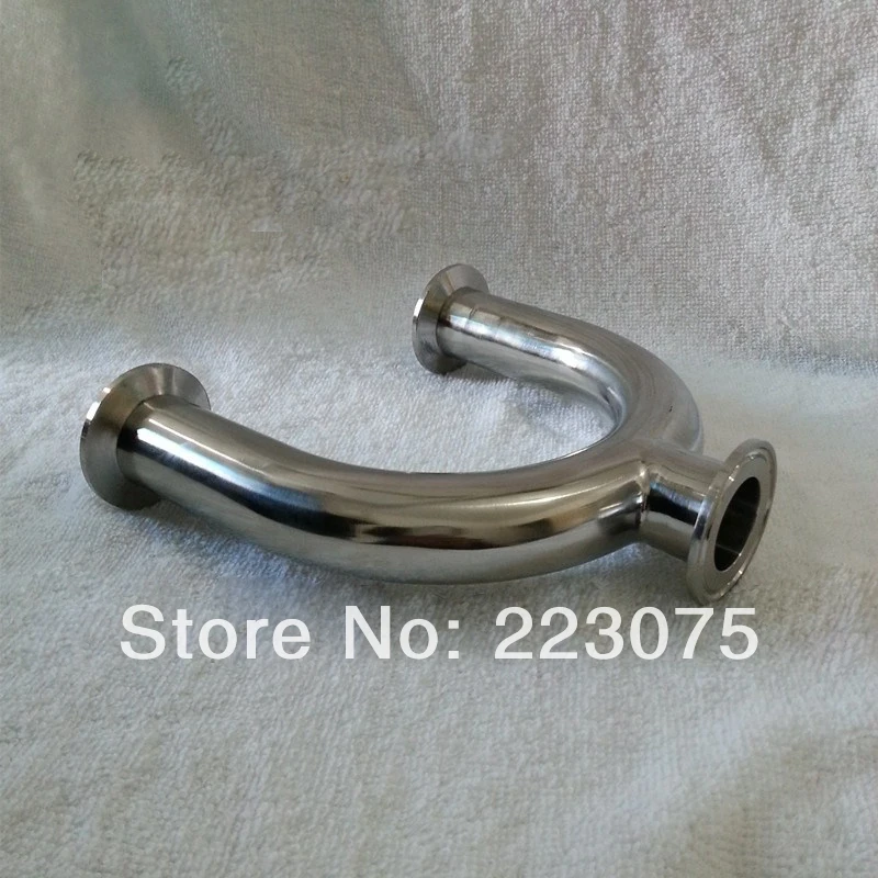 New arrival Stainless Steel SS304 quick install OD 57mm Sanitary Clamp connection 3 ways U Pipe Fitting
New arrival Stainless Steel SS304 quick install OD 57mm Sanitary Clamp connection 3 ways U Pipe Fitting