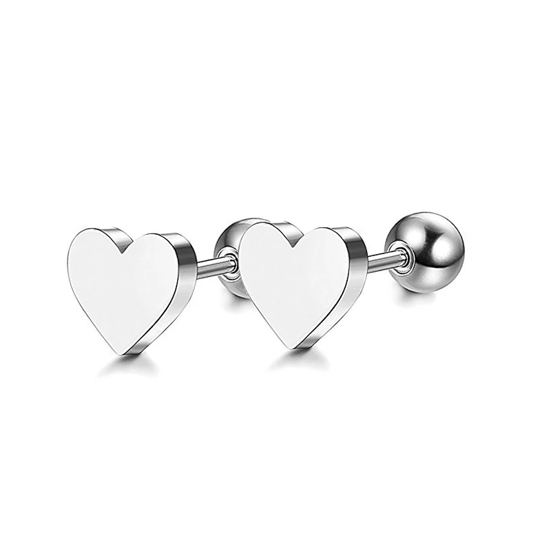 Hot sale Cartilage Earrings Piercing Tragus Ear Stud Earings Jewelry Heart Shape
Hot sale Cartilage Earrings Piercing Tragus Ear Stud Earings Jewelry Heart Shape