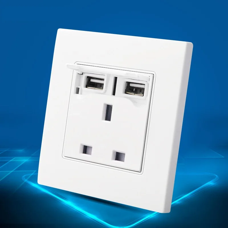 UK Power Electrical Panel Wall Socket 250V 13A Hongkong Malaysia Singapore Standard Outlet Schuko Plug Adaptor
UK Power Electrical Panel Wall Socket 250V 13A Hongkong Malaysia Singapore Standard Outlet Schuko Plug Adaptor