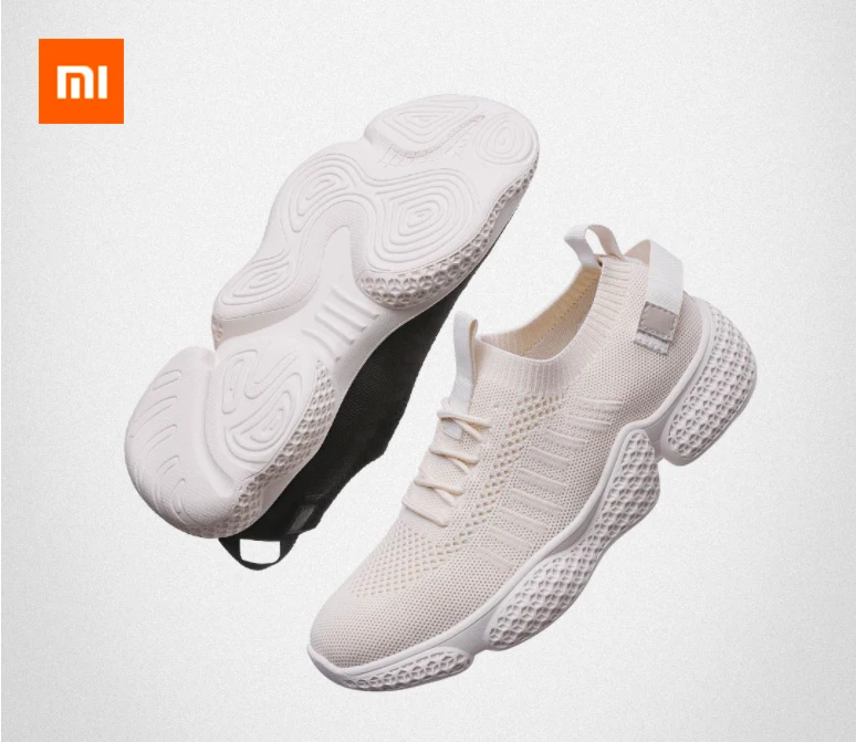 Xiaomi Flying тканые дышащие носки Спортивная обувь амортизирующие нескользящие