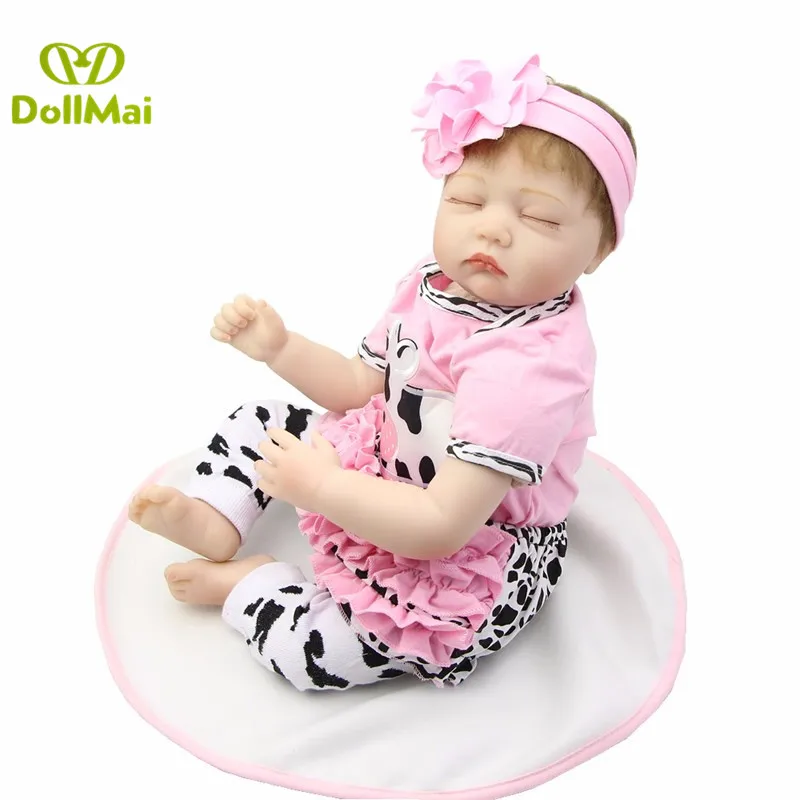 Newborn Reborn Baby Dolls Silicone Cute Soft Babies Doll For Girls Princess Kid Fashion Bebes Reborn Dolls 55cm
Newborn Reborn Baby Dolls Silicone Cute Soft Babies Doll For Girls Princess Kid Fashion Bebes Reborn Dolls 55cm