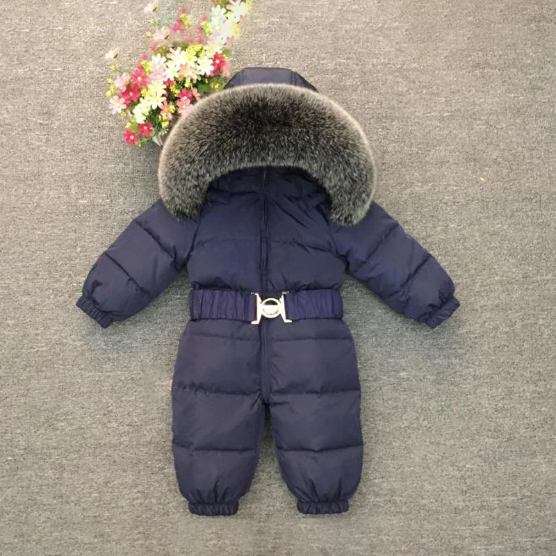 2019 Baby Boys Jumpsuits warm Winter girls Overalls duck down Children Snowsuit Real Fur hood kids outfits clothes
2019 Baby Boys Jumpsuits warm Winter girls Overalls duck down Children Snowsuit Real Fur hood kids outfits clothes