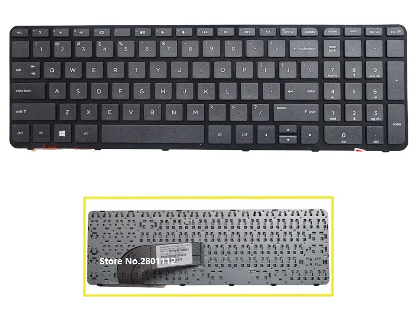 SSEA New laptop US Keyboard for HP Pavilion 15-F 15-G 15-H 15-f000 15-g000 15-h000 15-r000
SSEA New laptop US Keyboard for HP Pavilion 15-F 15-G 15-H 15-f000 15-g000 15-h000 15-r000