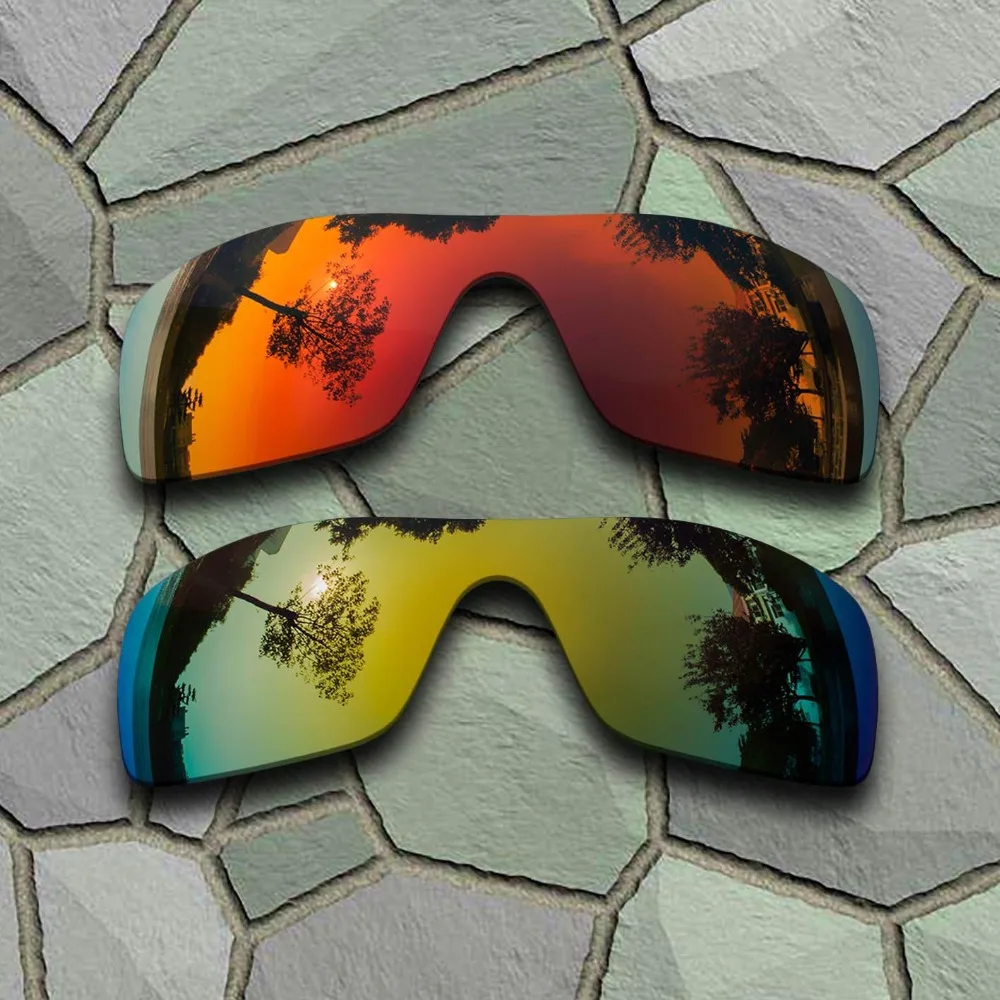 Red Orange&Yellow Golden Sunglasses Polarized Replacement Lenses for Oakley Batwolf
Red Orange&Yellow Golden Sunglasses Polarized Replacement Lenses for Oakley Batwolf