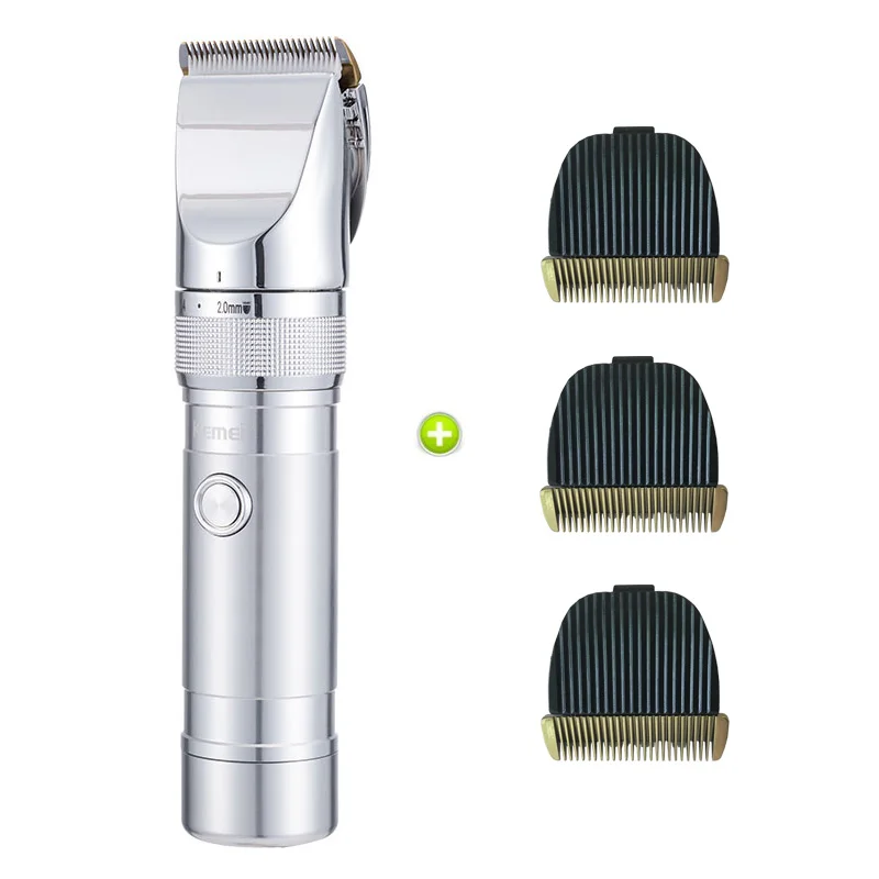 110 v 240 Kemei машинка для стрижки собак перезаряжаемая домашних животных Машинка