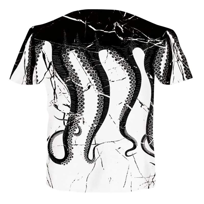 New Summer Octopus Printed Harajuku T Shirt Men's O Neck T-shirts Short Sleeve Unisex Men/women Funny Tee Tops Clothing Dropship
New Summer Octopus Printed Harajuku T Shirt Men's O Neck T-shirts Short Sleeve Unisex Men/women Funny Tee Tops Clothing Dropship