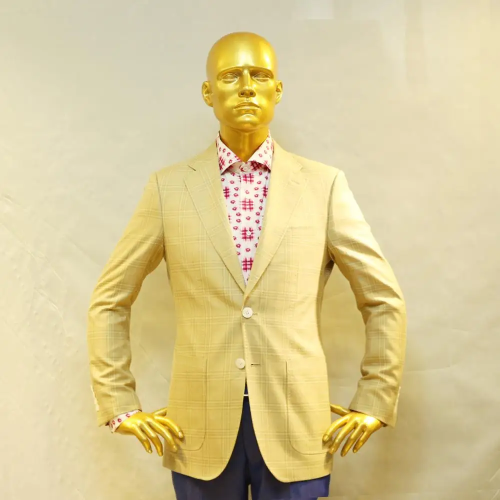 beige color charles check man's wool and silk blends business suit ,bespoke tailor made man's MTM coat 2018 VA
beige color charles check man's wool and silk blends business suit ,bespoke tailor made man's MTM coat 2018 VA